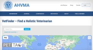 Online directories to find a holistic vet near you